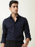 Classic Spread Collar Formal Shirt
