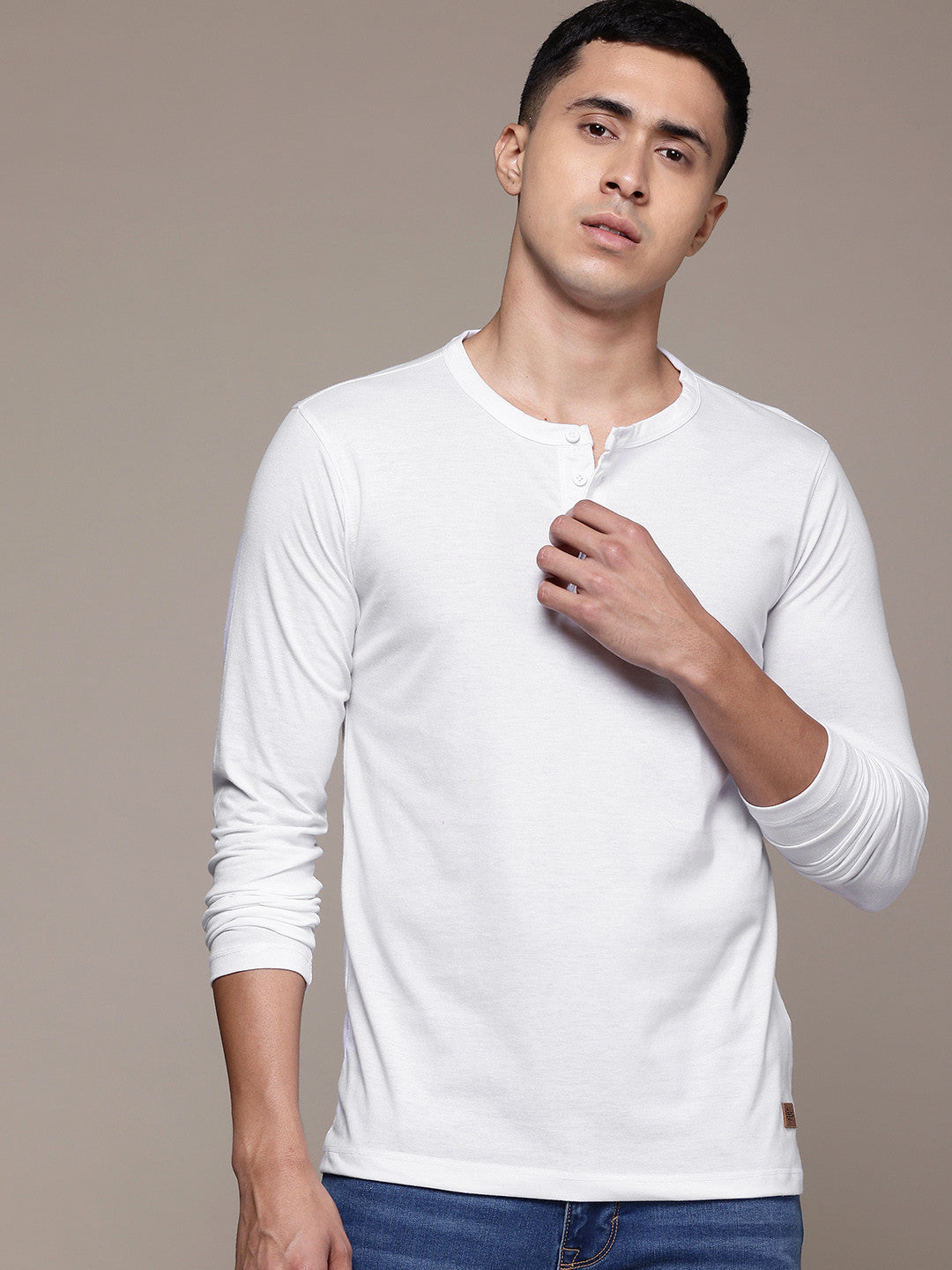 Henley Neck T-shirt