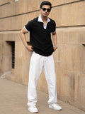 Men Polo Collar T-shirt