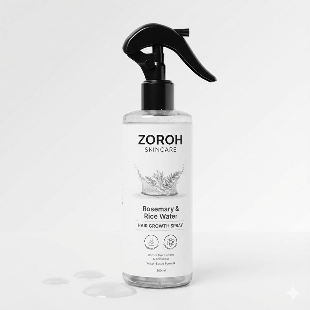 Rosemary & Rice Water Hair Growth Spray