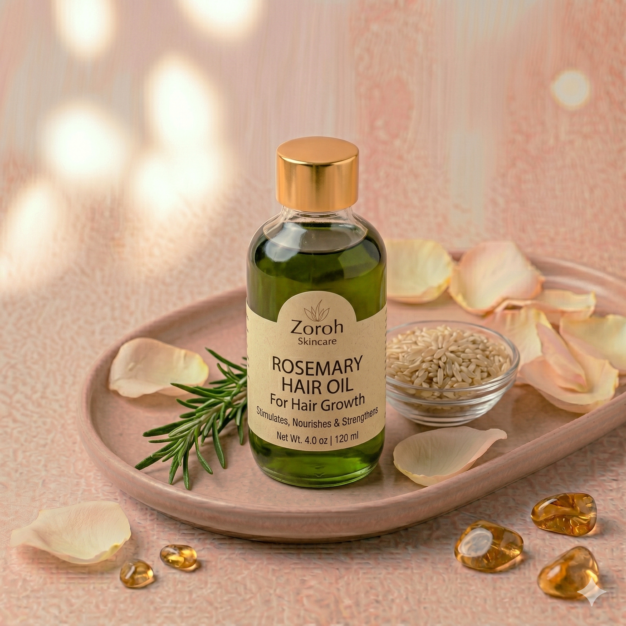 Rosemary Hair Oil for Hair Growth